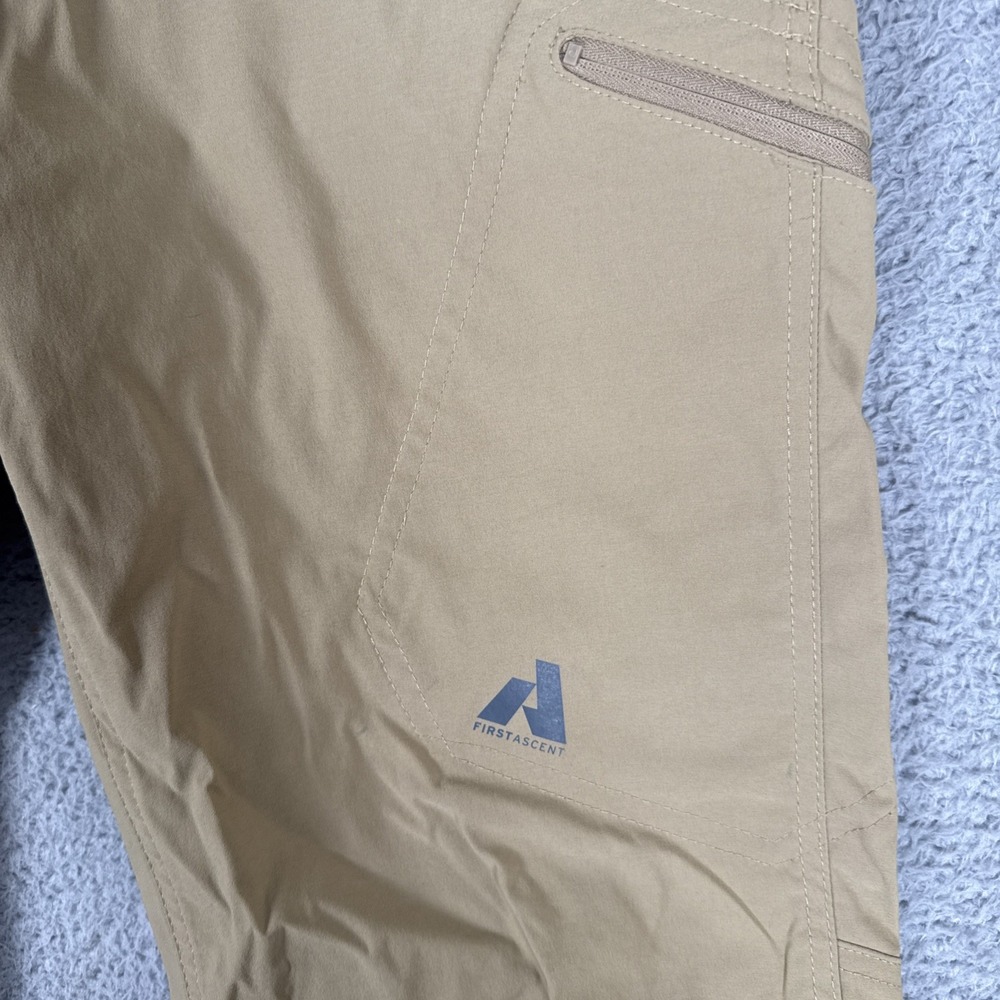 Eddie Bauer First Ascent Pants Mens 36x32 (38x32) Tan Guide Pro Hiking - Picture 2 of 10